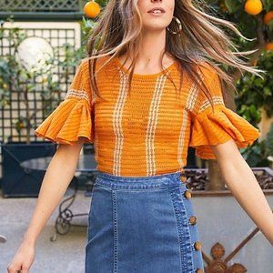 SOLD Free People / Babes Only Striped Shirt